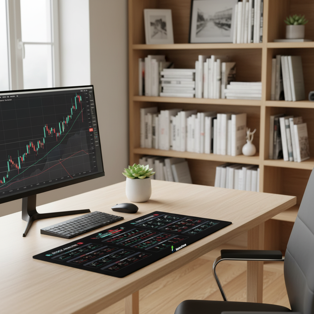 AlphaFlow Pro Trading Mousepad
