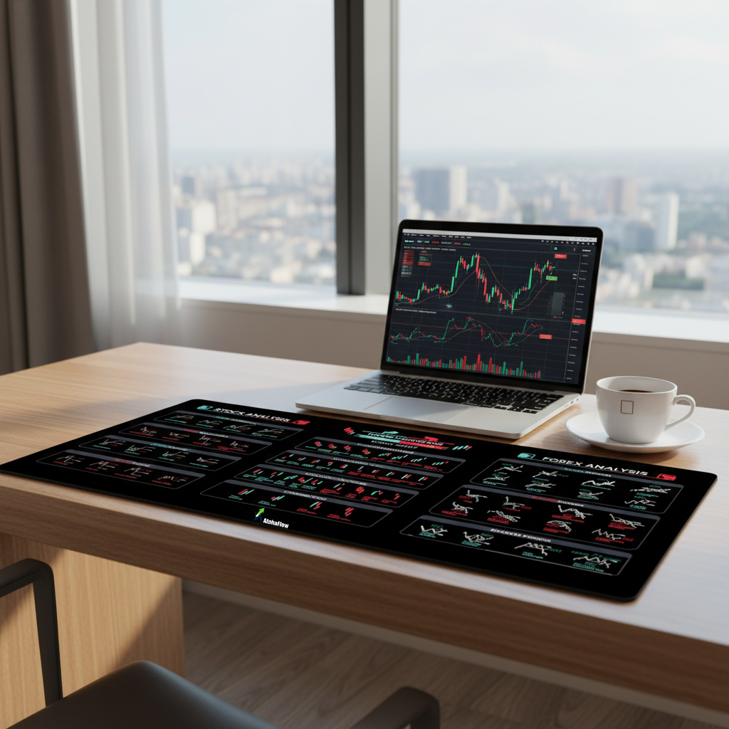 AlphaFlow Pro Trading Mousepad