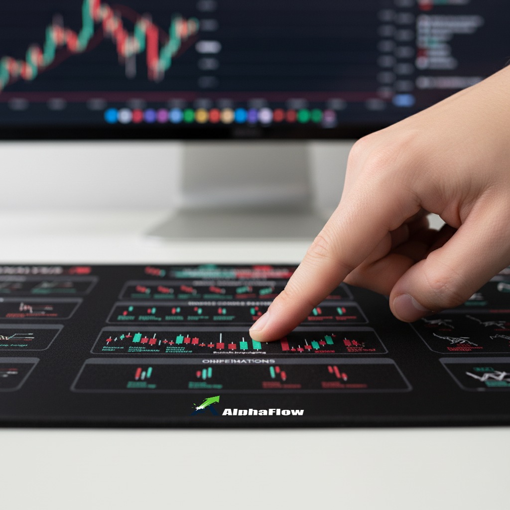 AlphaFlow Pro Trading Mousepad